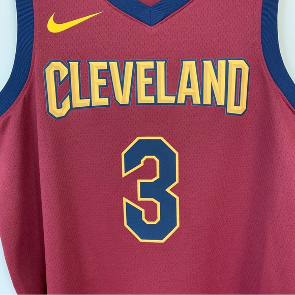 Isaiah Thomas Cleveland Cavaliers #3 Nike Jersey Men’s Large 48 Basketball NBA - Picture 7 of 13